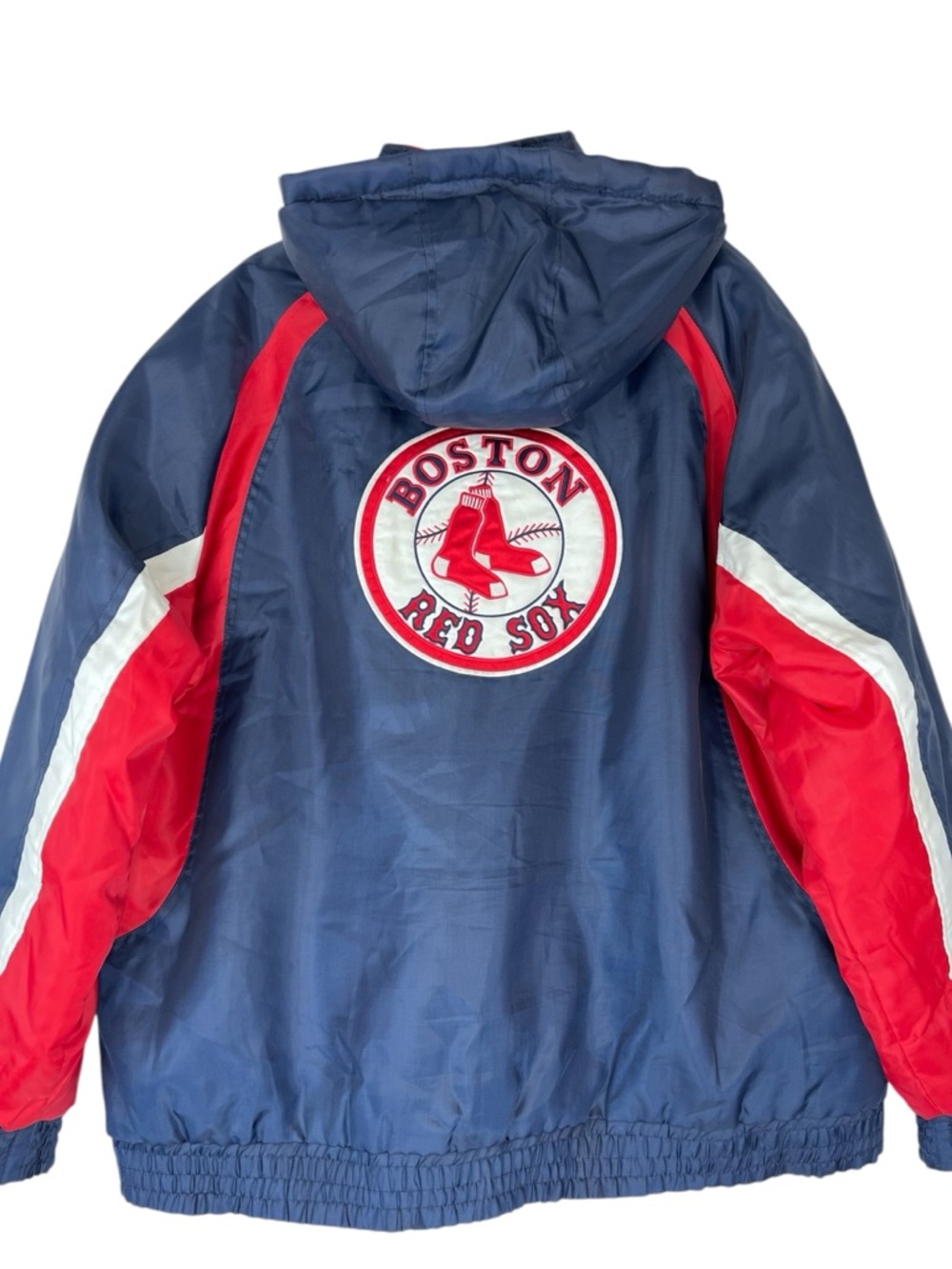 Boston Red Sox Jacket Sz XXL Hood Embroidered Logo Full Zip G-III Sports
